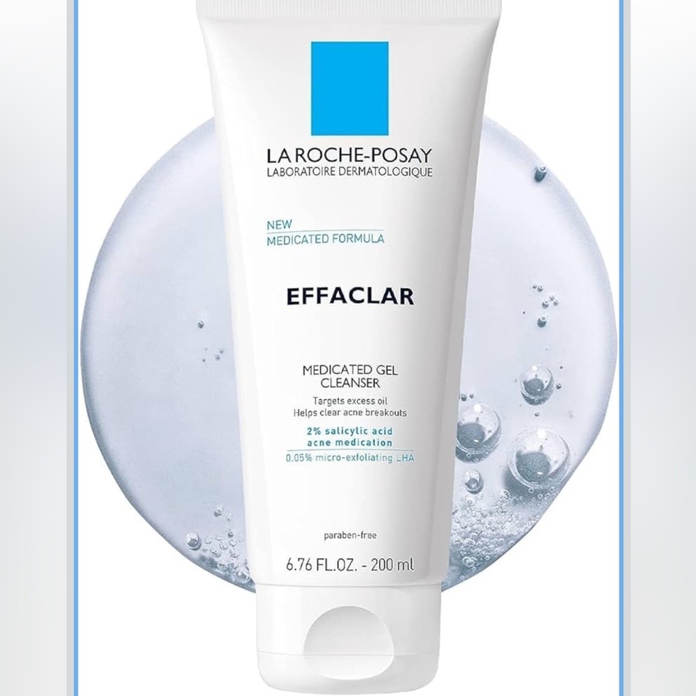 La Roche-Posay Effaclar Medicated Gel Face Cleanser NEW 🏷️
